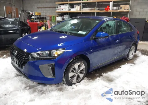 2019 Hyundai Ioniq Plug-In Hybrid из США, поврежденный, VIN KMHC65LDXKU183941